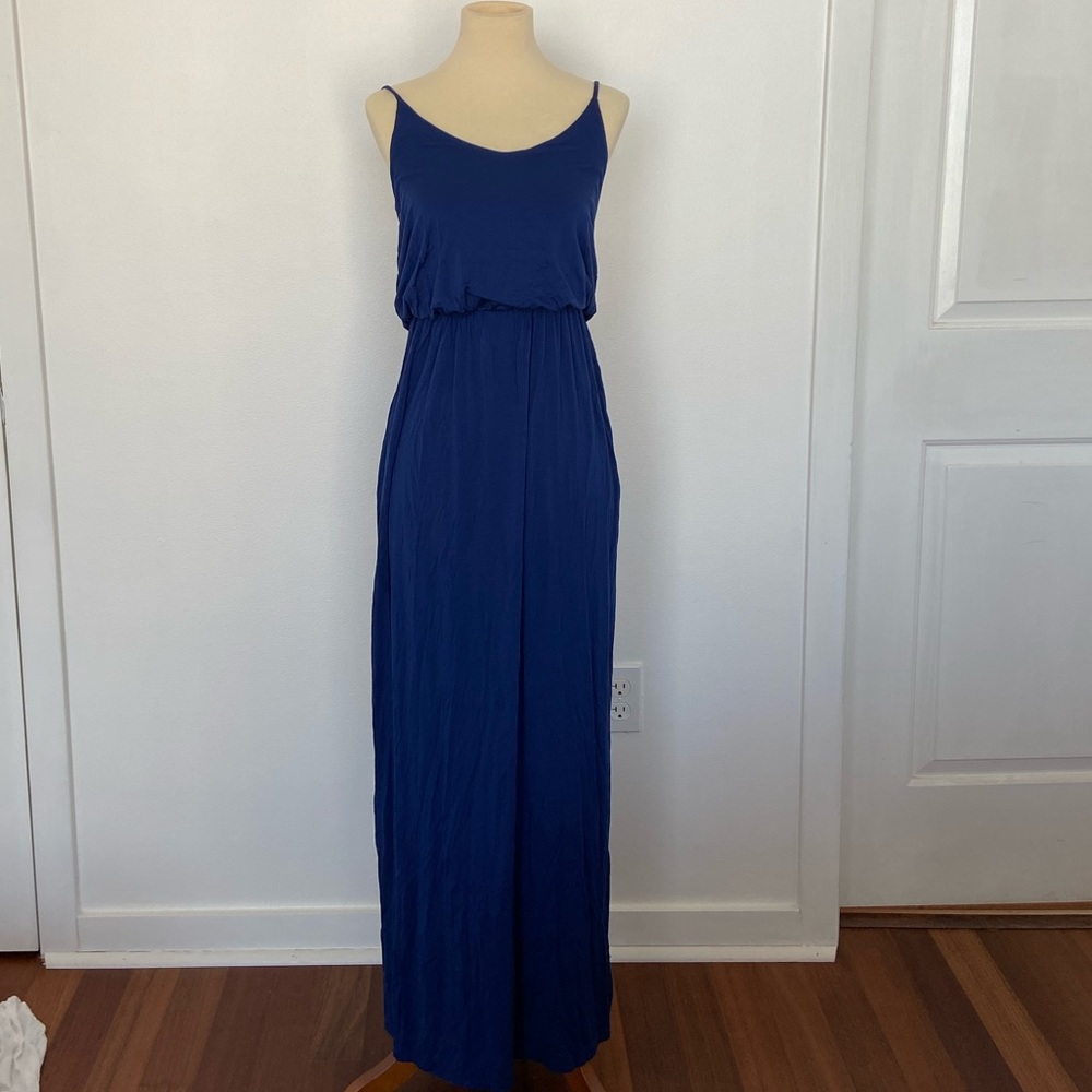 AMAZING ROYAL BLUE MAXI DRESS